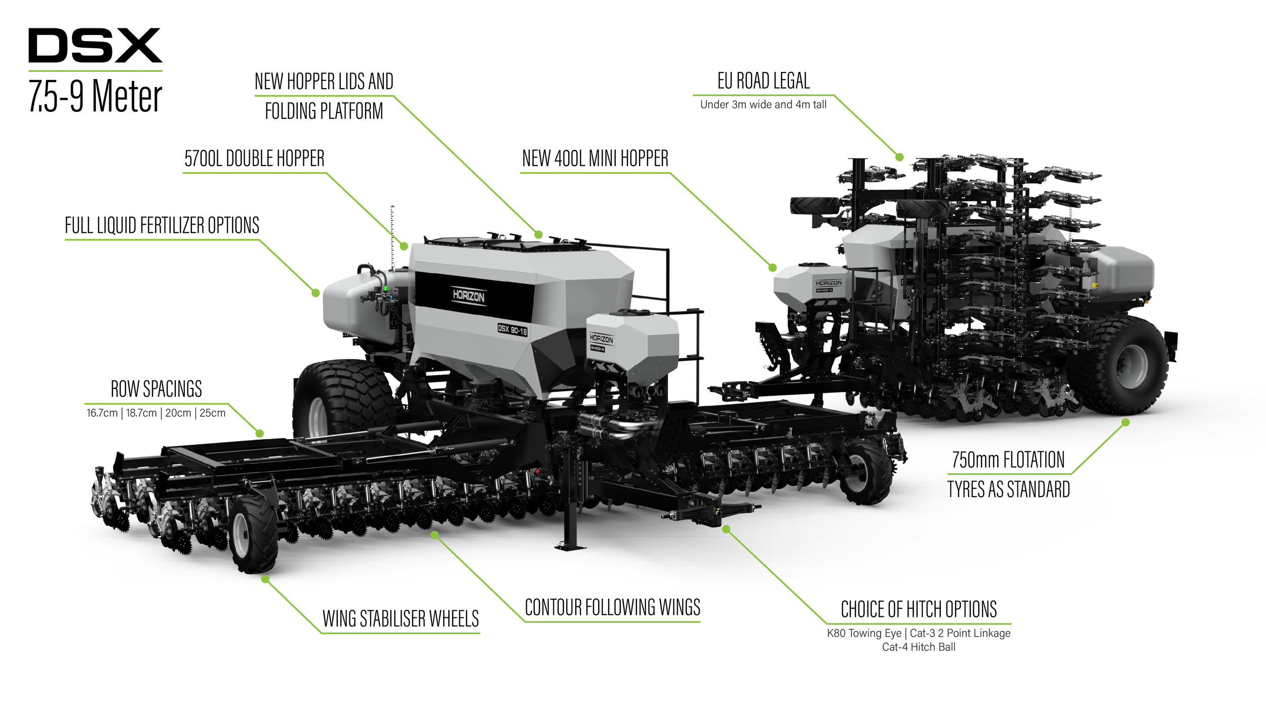 DSX No-Till Disc Drill